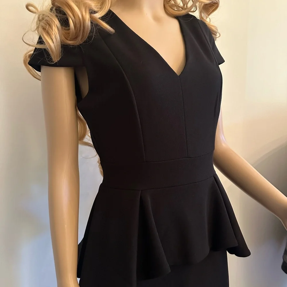 Alexia Admor Black Dress NWT Sz XS - Picture 2 of 6